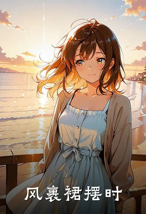 风裹裙摆时
