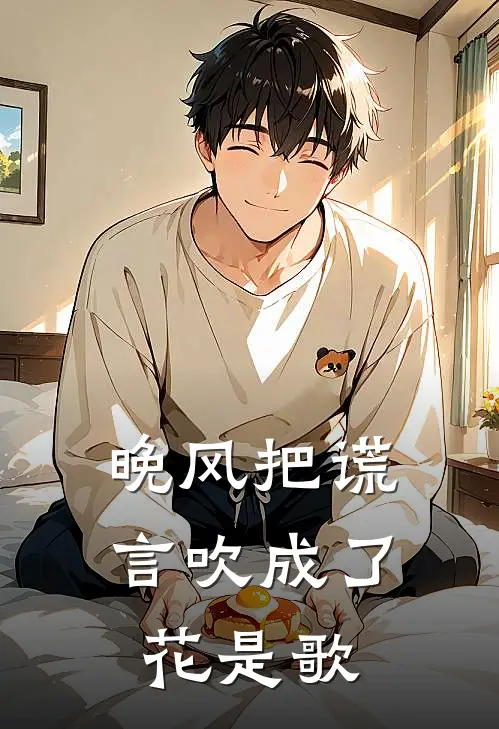 晚风把谎言吹成了花是歌