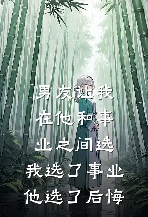 男友让我在他和事业之间选，我选了事业，他选了后悔
