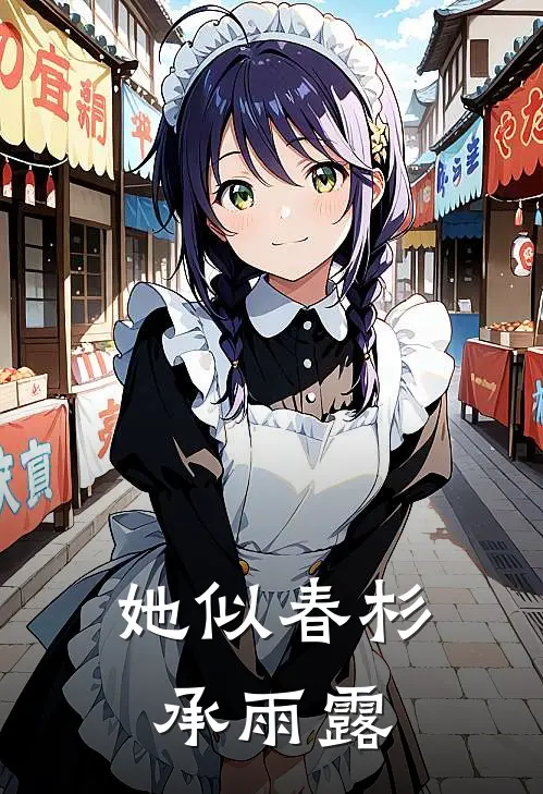 她似春杉承雨露