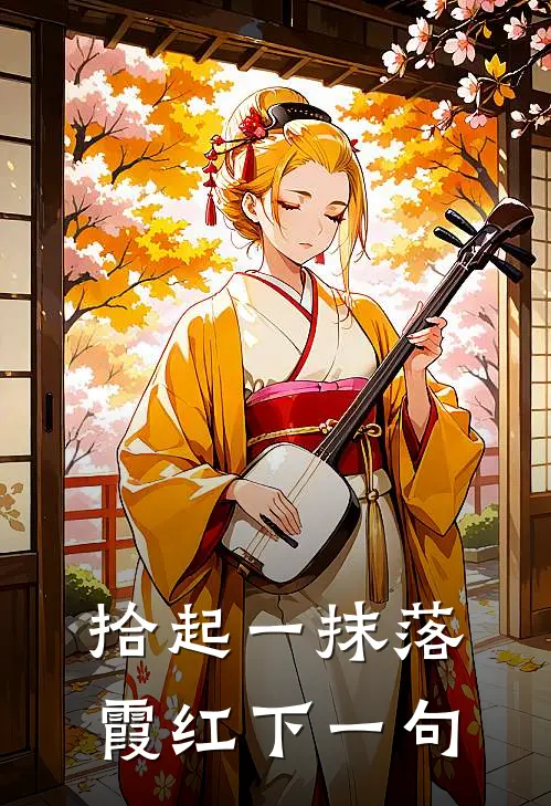 拾起一抹落霞红下一句