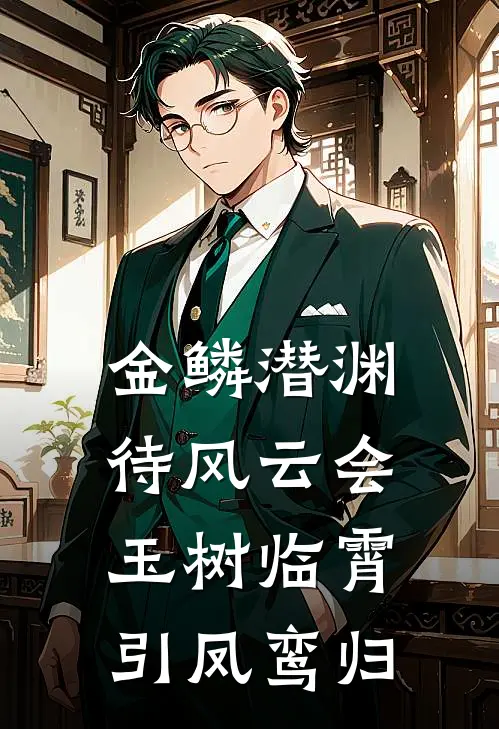 金鳞潜渊,待风云会;玉树临霄,引凤鸾归
