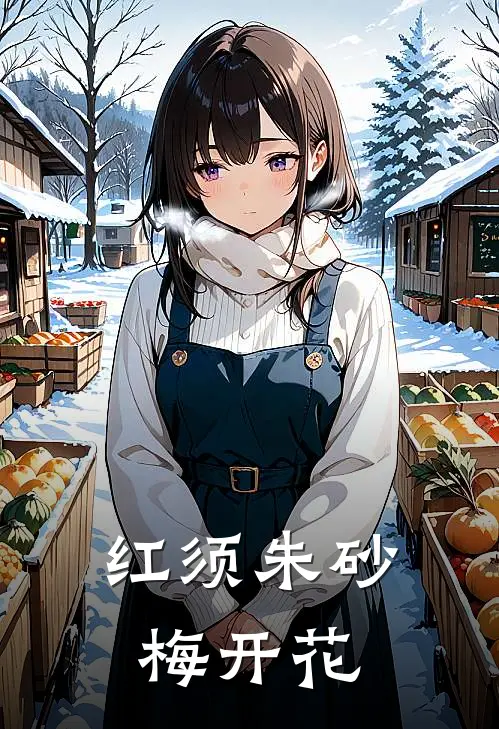 红须朱砂梅开花