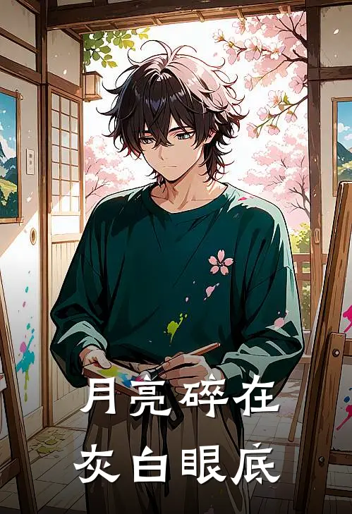 月亮碎在灰白眼底